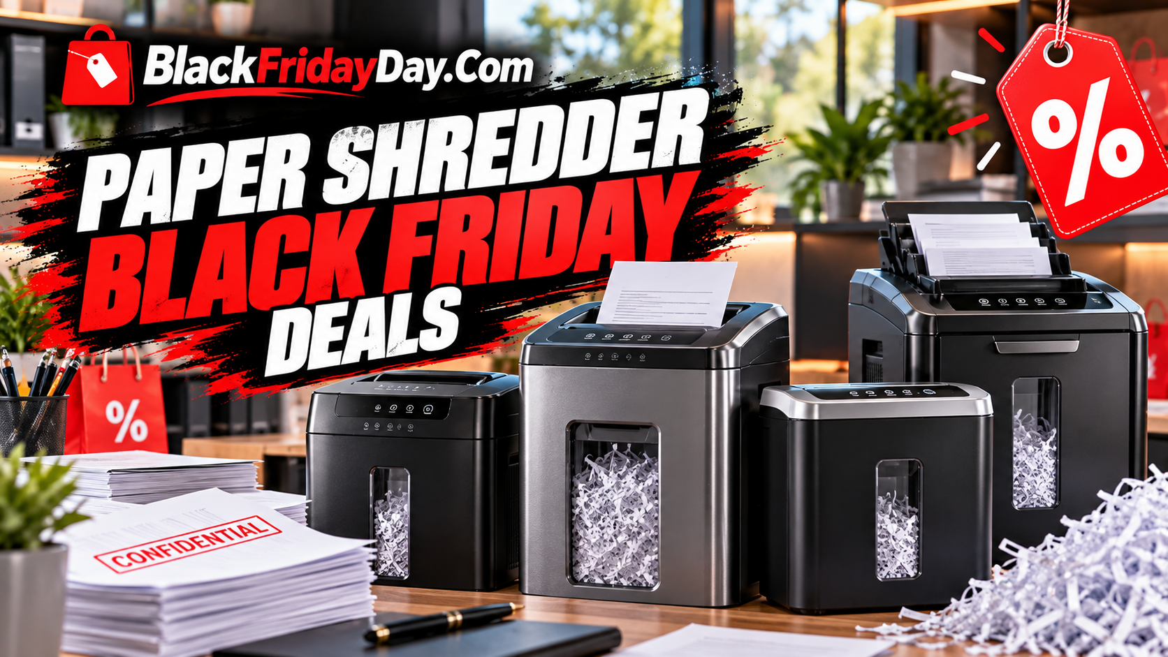 Paper Shredder Black Friday Deals